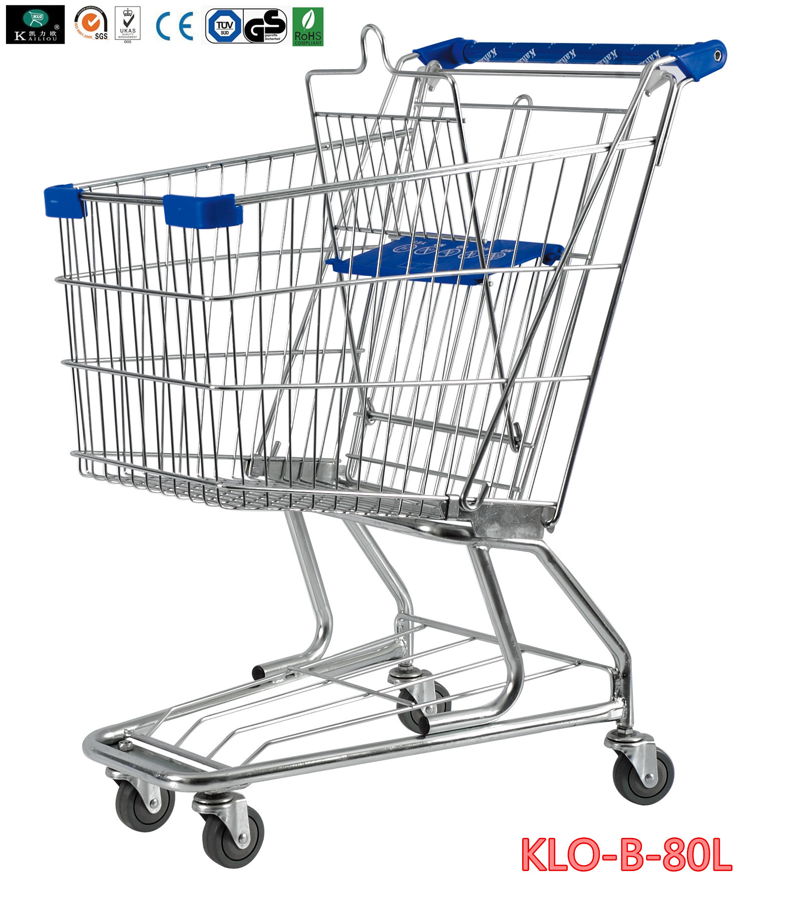 American Style Lansia / Penyandang Cacat Belanja Trolley, Supermarket