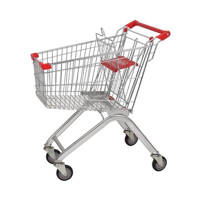 Beli Troli belanja logam supermarket 60L Top Jual gaya Eropa untuk dibawa online manufacture