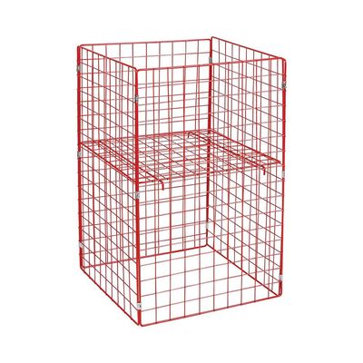 Beli Lightduty Epoxy Plated Store Wire Dump Bin Untuk Tampilan Promosi online manufacture