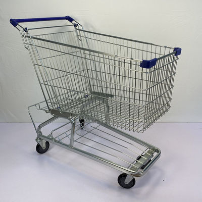 Beli 240L Toko Kelontong Gerobak Logam Tahan Lama Jenis Baja Jerman Keranjang Belanja online manufacture