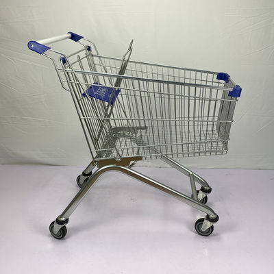 Beli Supermarket 125L Keranjang Belanja Ringan Dengan Roda TPR online manufacture