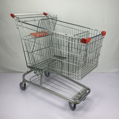 Beli German 210L Metal Shopping Trolley Warehouse Supermarket Grocery Cart Sertifikat SGS online manufacture
