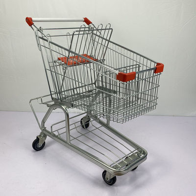 Beli Rantai Toko Kelontong Jerman Keranjang Belanja Trolley 125L Dengan Chassis Dan Rak Bir online manufacture