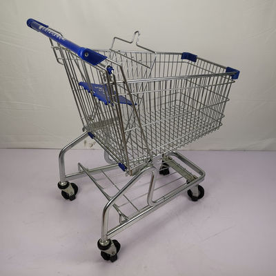 Beli Gerobak Troli Kelontong Gaya Jerman 125L Troli Belanja Lipat Dengan Roda Lift online manufacture