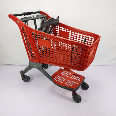 Beli 175L HDPP Nylon Semua Gerobak Belanja Plastik Gudang Supermarket Shopping Trolley online manufacture