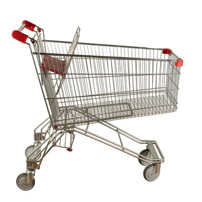 Beli Keranjang Belanja Logam Gaya Rusia Trolley 110kgs Memuat Kapasitas Dengan Rak Bir online manufacture