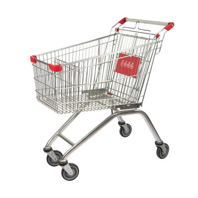 Beli Baja Karbon Seng Q195 Troli Belanja Toko 80L Gaya Eropa online manufacture