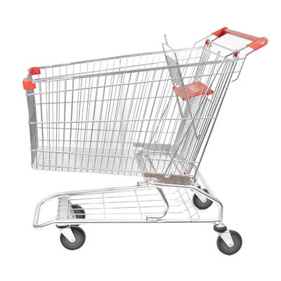 Beli Keranjang Belanja Supermarket Jaring Logam Galvanis 210L Kapasitas Super Besar online manufacture