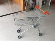 Cina Zinc Plated clear coating Steel UK Shopping Cart 100L / Low Carbon perusahaan