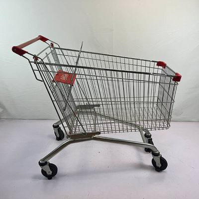 Beli 180L toko umum Galvanized Pasar Eropa Supermarket Shopping Trolley online manufacture