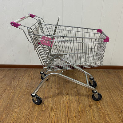 Beli 125L Retail Galvanis Pasar Eropa Trolley Supermarket Panjang online manufacture