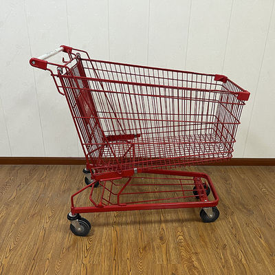 Beli 210L Asia Dan Jerman Wire Supermarket Belanja Push Cart Grocery Belanja Trolley online manufacture