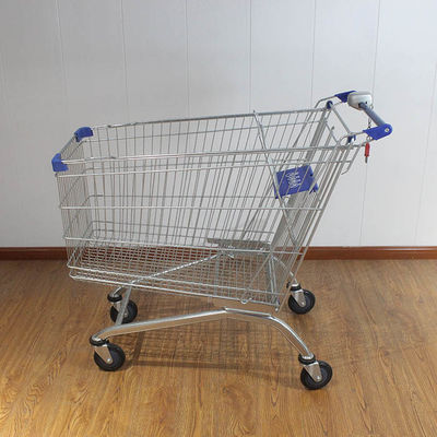 Beli 240L toko kelontong galvanis pasar supermarket Eropa gerobak belanja online manufacture