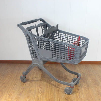 Beli 130L Cina Semua Plastik Push Trolley Keranjang belanja plastik online manufacture