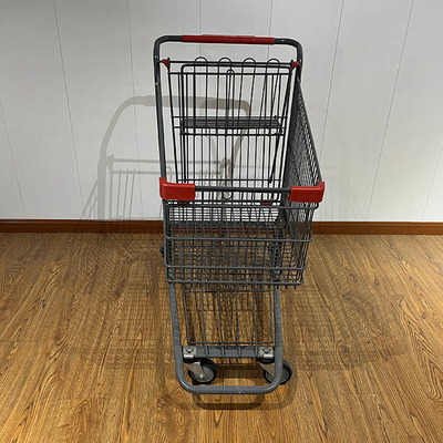 Beli Troli Belanja Dorong Tangan Promosi Rolser 4 Roda Amerika Troli Belanja Logam online manufacture