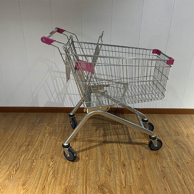 Beli 125L Ritel Sertifikat CE Roda lift Baja keranjang belanja diperpanjang online manufacture