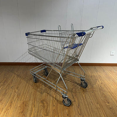 Beli Troli Supermarket Tipe Australia 180L Reguler Berbagai Macam Terlaris dengan Plastik Abu-abu dan Roda 5'' online manufacture