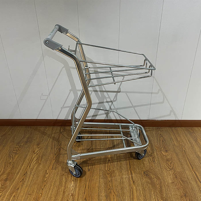 Beli Troli Penyimpanan Murah 2 Tingkat Roda PU 4