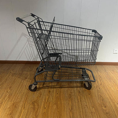 Beli 150L Store Carring Supermarket Pushcart Steel Shopping Cart online manufacture