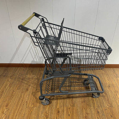 Beli 150L Store CE Certificate Elevator Wheel Steel Shopping Cart online manufacture