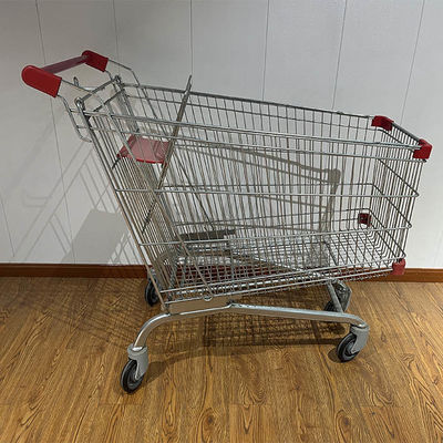 Beli 180L General store CE Certificate Elevator Wheel Steel Shopping Cart pembuatan online