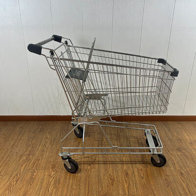 Beli Pabrik Whosale Supermarket Gaya Australia Shopping Trolley Hand Push Cart pembuatan online