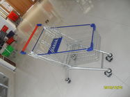 Anti UV Bagian Plastik Trolley Belanja Sayuran Untuk Supermarket, Easy Push Hanle