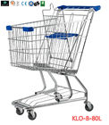 American Style Lansia / Penyandang Cacat Belanja Trolley, Supermarket Supermarket Logam