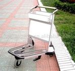 Cina Lightweight Stainless Steel Airport Luggage Trolley Zinc Plating With Transparent Powder Coating perusahaan