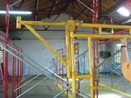 Cina Heavy Duty Scaffolding Frames With Powder Coated Side Brackets 1524x1524xΦ42x2.3mm perusahaan