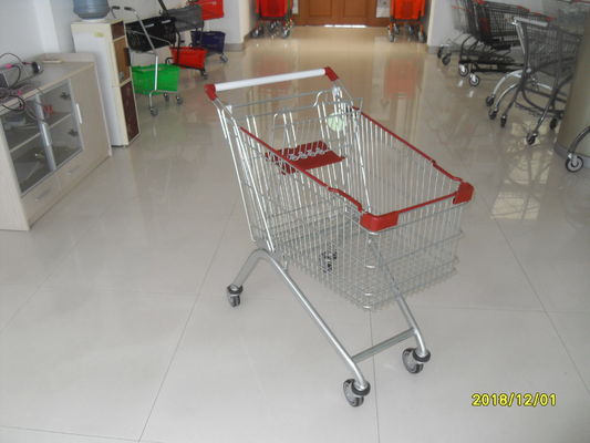 Shopping Cart Belanja Kapasitas Besar, Wire Shopping Carts With Wheels