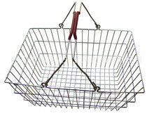 Cina Low Carbon Steel Hand - Held Metal Shopping Baskets With Handles 20 Liter pabrik